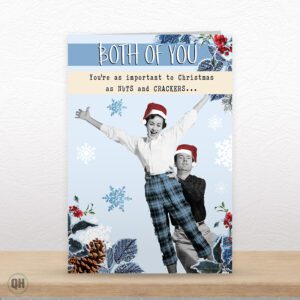 Both Of You Nuts & Crackers... Christmas Card