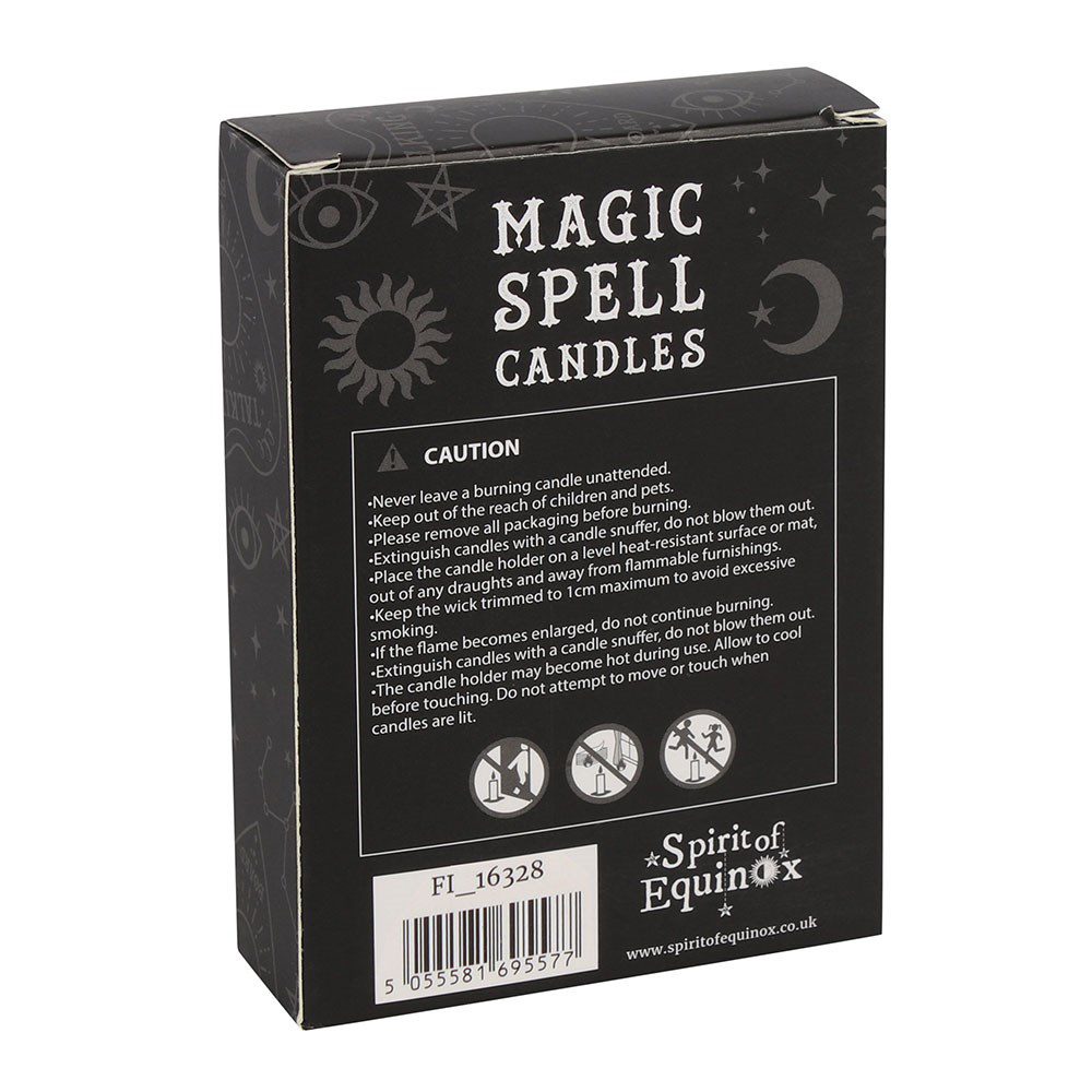 Pack of 12 Mixed Spell Candles – Colour Magic & Ritual Candles - Image 4