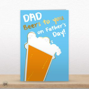 Beers To You On Father's Day! - Funny Father's Day Card