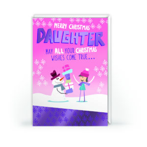 Funny Christmas Card for Daughter – Christmas Wishes