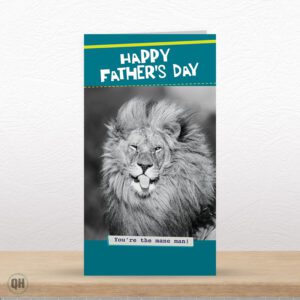 You're The Mane Man!  - Funny Father's Day Card