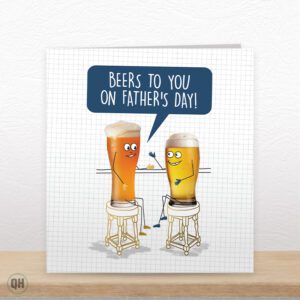 Beers To You On Father's Day! - Funny Father's Day Card