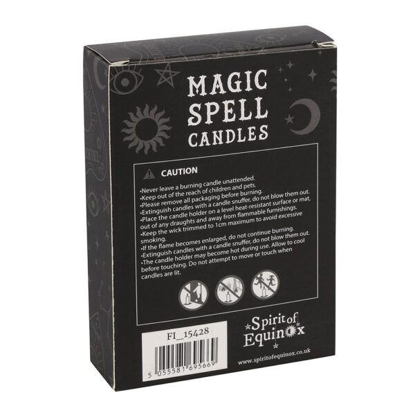 Pack of 12 Red 'Love' Spell Candles - Image 3