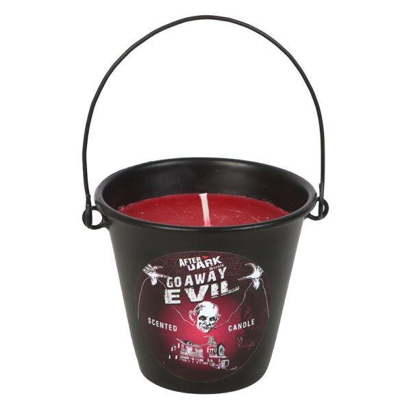 Go Away Evil Candle Bucket - Image 2