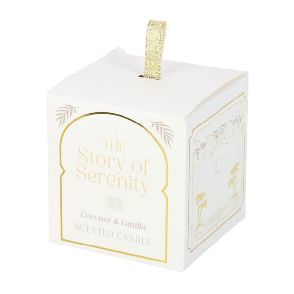 The Story of Serenity Coconut & Vanilla Candle - Image 4