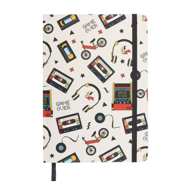 Retro 80s Print A5 Notebook - Image 2