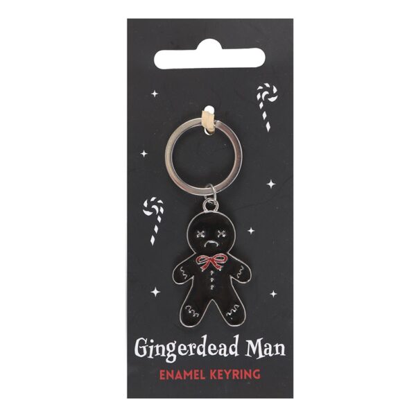 Spooky Gingerbread Man Keyring - Image 2