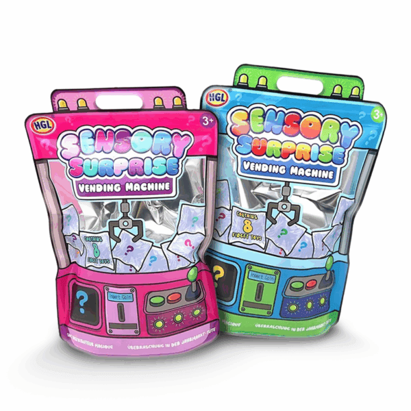 2 Pack of Vending Machine Mystery Bags (Pink and Blue)