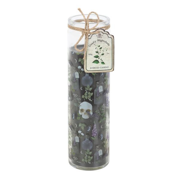 Poisonous Plants Deadly Nightshade Tube Candle - Image 4
