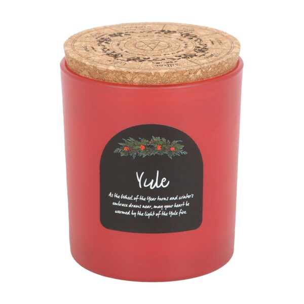 Yule Wintergreen Wheel of the Year Candle - Image 2