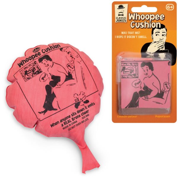 CLASSIC JOKES WHOOPEE CUSHION BLISTER PACK