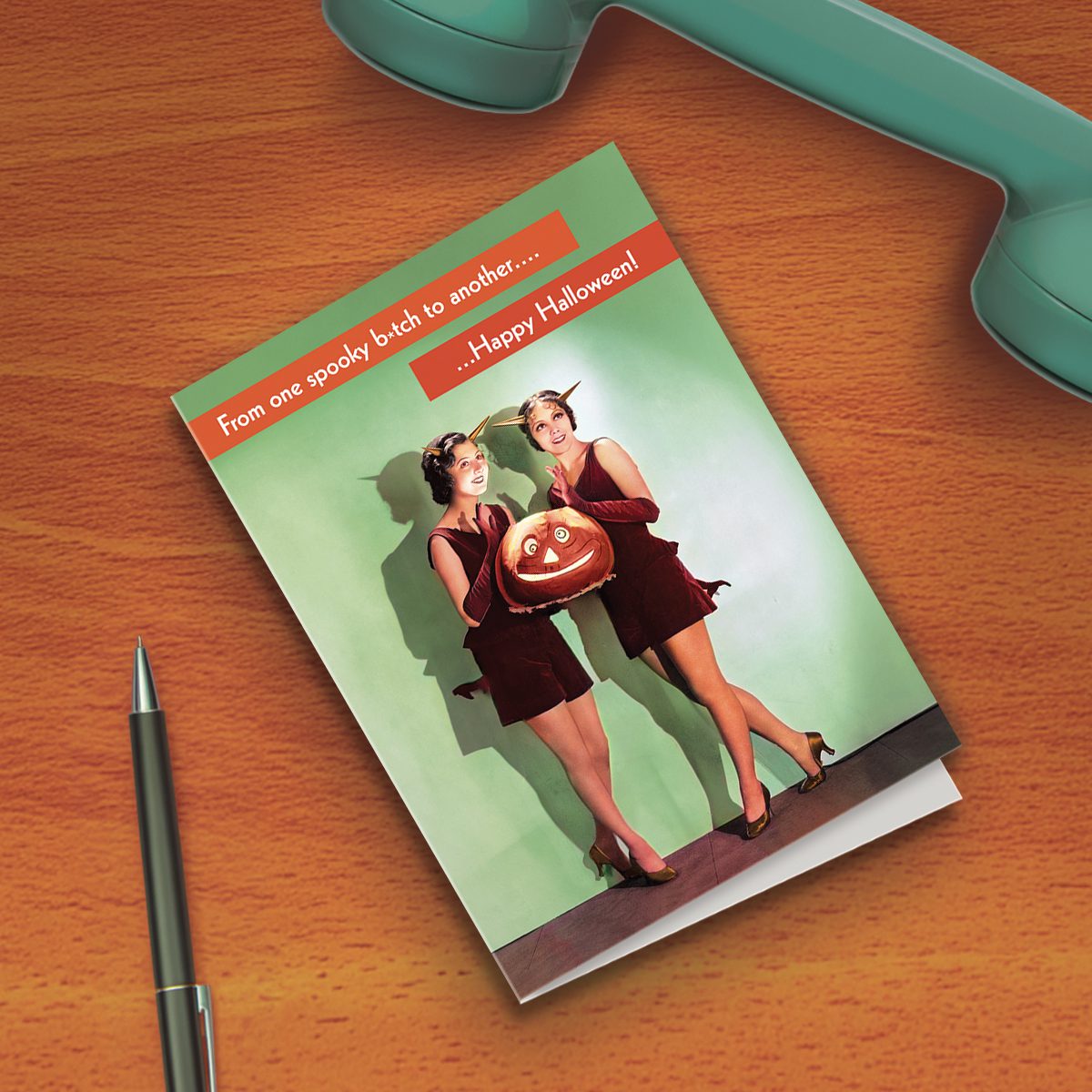 From One Spooky B*tch To Another Halloween Card - Image 2