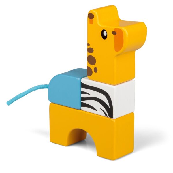 WOODEN STACK AND PLAY SAFARI ANIMALS - Image 2