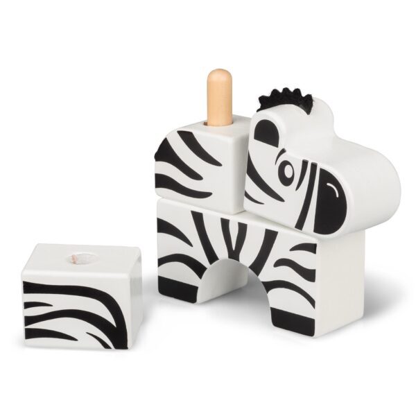WOODEN STACK AND PLAY SAFARI ANIMALS - Image 4
