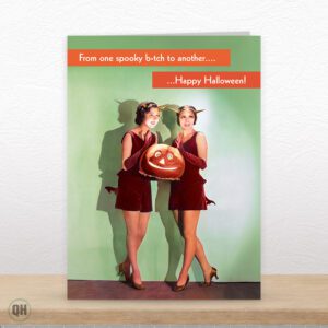 From One Spooky B To Another...- Funny Halloween Card
