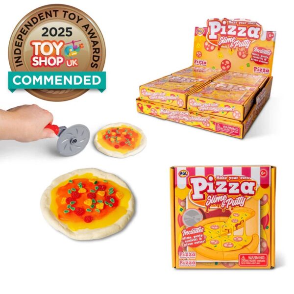 MAKE YOUR OWN PIZZA SLIME AND PUTTY