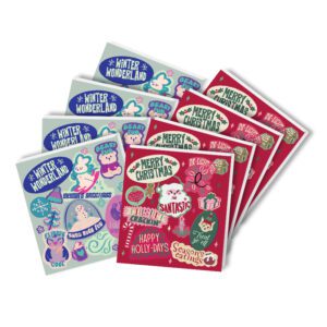 Merry Christmas Winter Wonderland Christmas Card 8 Pack