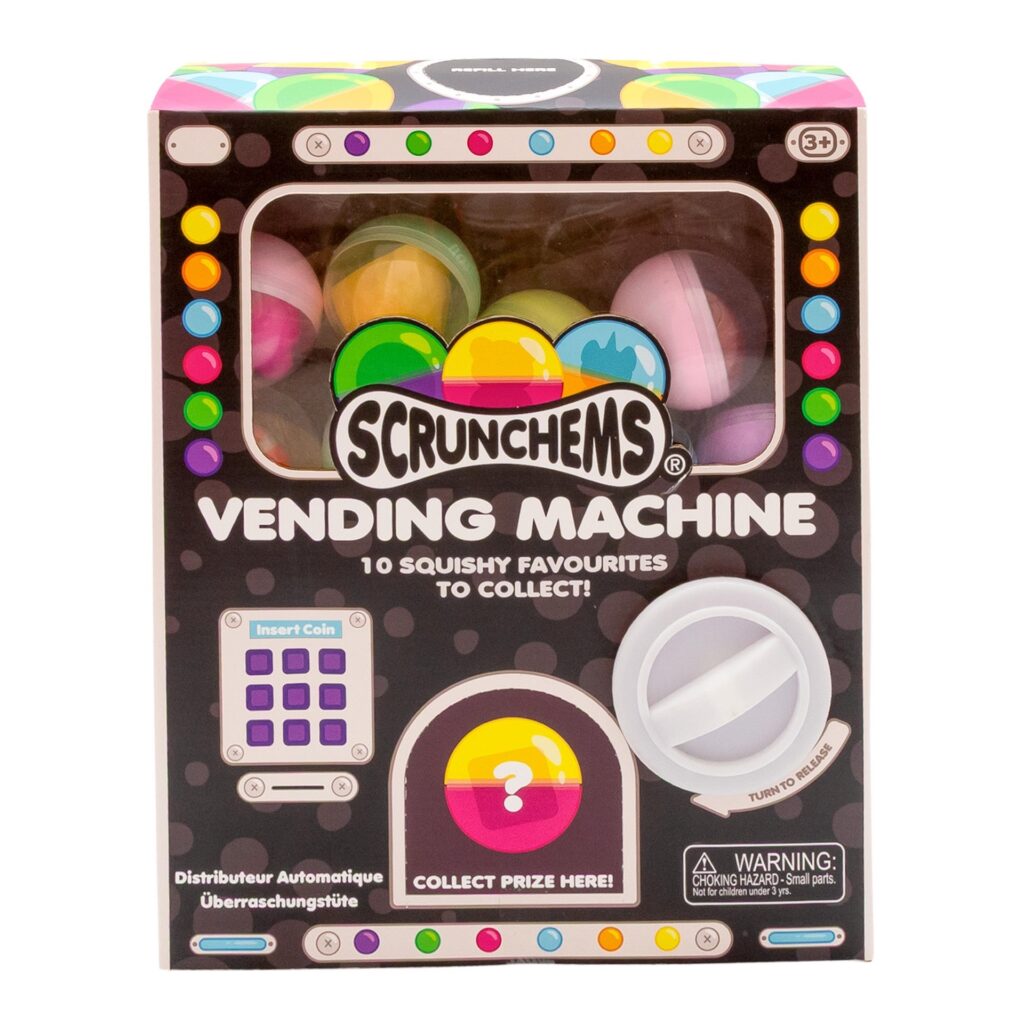 Scrunchems Vending Machine Unlimited Squishy Fun