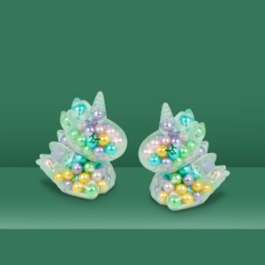 2 Pack of Scrunchems ASMR Rainbow Unicorns