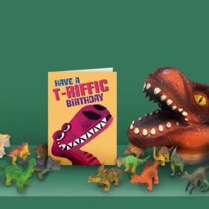 Dinosaur Gift Bundle, Card and Dinosaur Toys