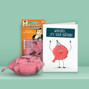 Whoopee Cushion Gift Bundle, Card and Whoopee Cushion