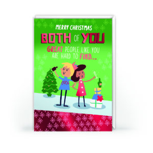 Funny Christmas Card for Couples – Sober at Christmas