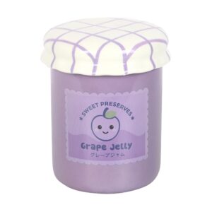 Kawaii Grape Jelly Jar Ceramic Oil Burner and Wax Melt Warmer