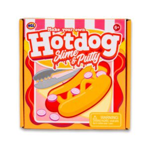 Hot Dog Slime & Putty – DIY Creative Sensory Play Dough Kit
