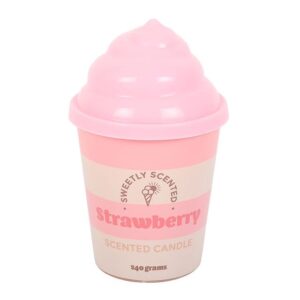 Strawberry Ice Cream Scented Candle