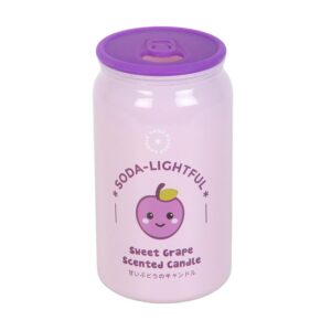 Sweet Grape Soda Can Candle Grape Scented