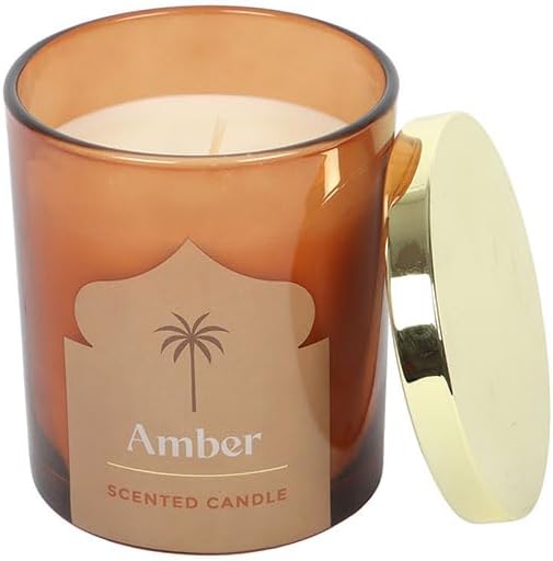 Arabian Nights Amber Scented Candle - 52 Hour Burn - Image 2
