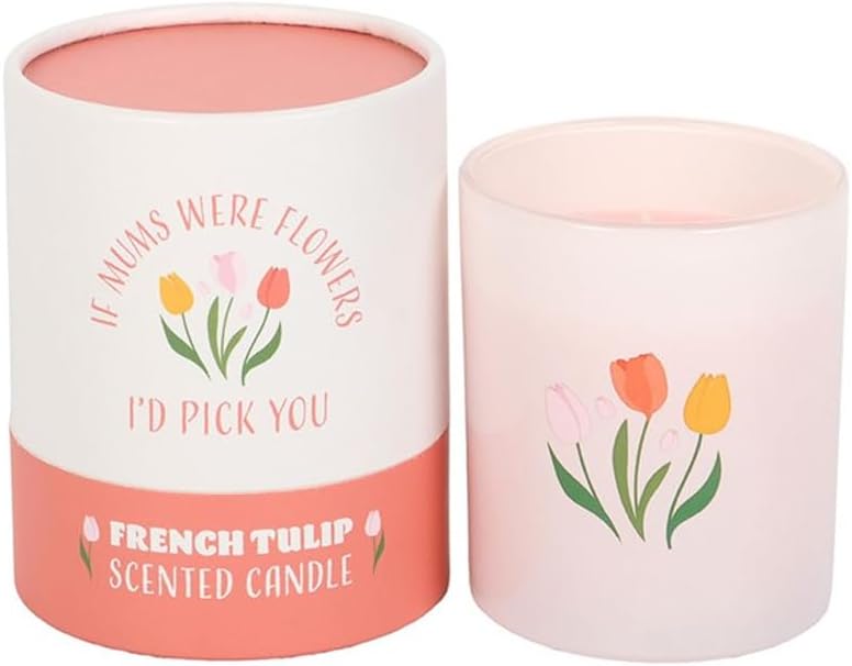 If Mums were Flowers French Tulip Candle | - Image 4