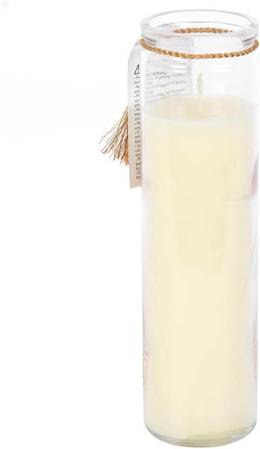 Leopard Palm Sandalwood & Oud Fragranced Tube Candle - Image 4