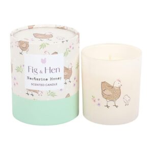 Mother Hen Nectarine Honey Scented Candle