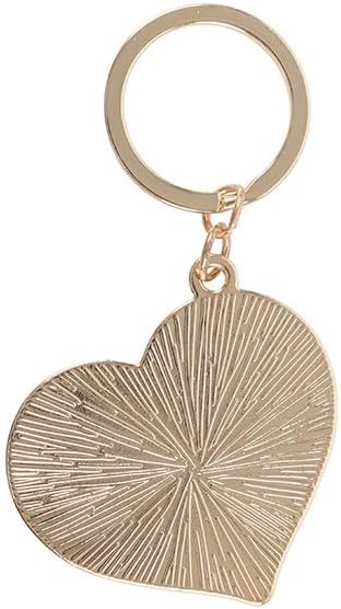 Burning Heart Keyring Flaming Heart Y2K Keychain - Image 4