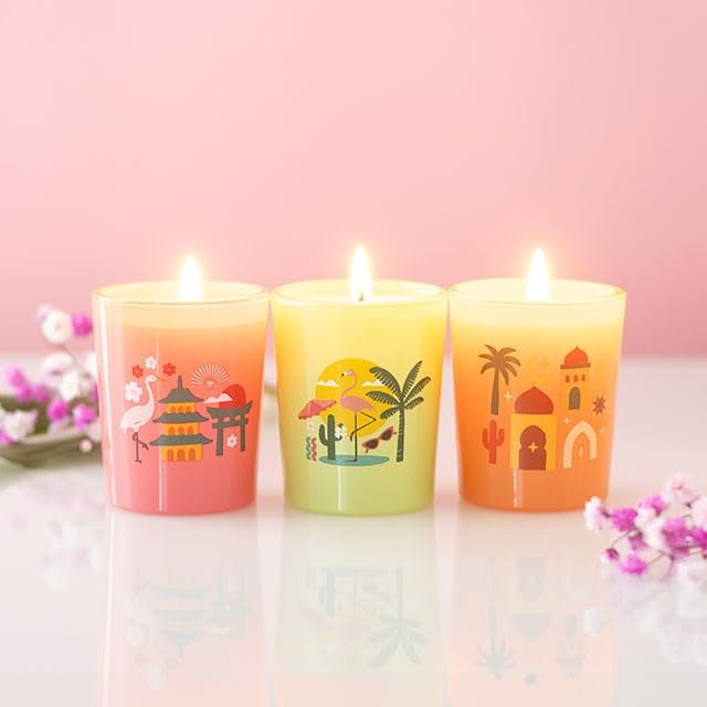 Scents Around the World Scented Candle Trio - Image 2