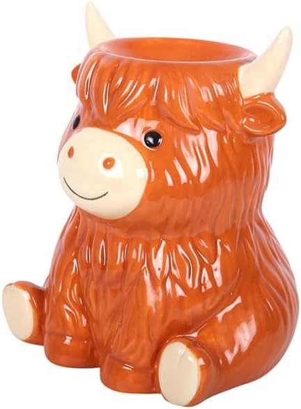 Highland Cow Oil Burner and Wax Warmer - Image 2
