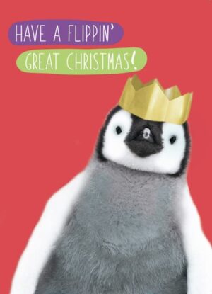 Funny Christmas Card Have A Flippin' Great Christmas!