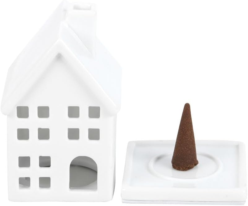 White House Incense Cone Holder - Image 2