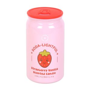 Strawberry Vanilla Soda Can Scented Candle