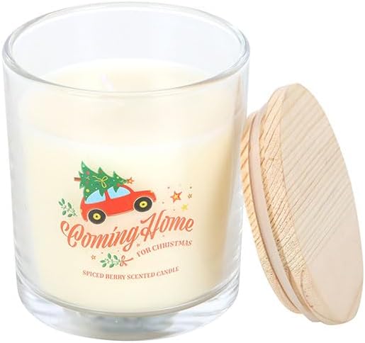 Coming Home for Christmas Spiced Berry Candle - Image 3
