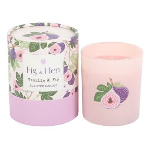 Vanilla and Fig Scented Candle