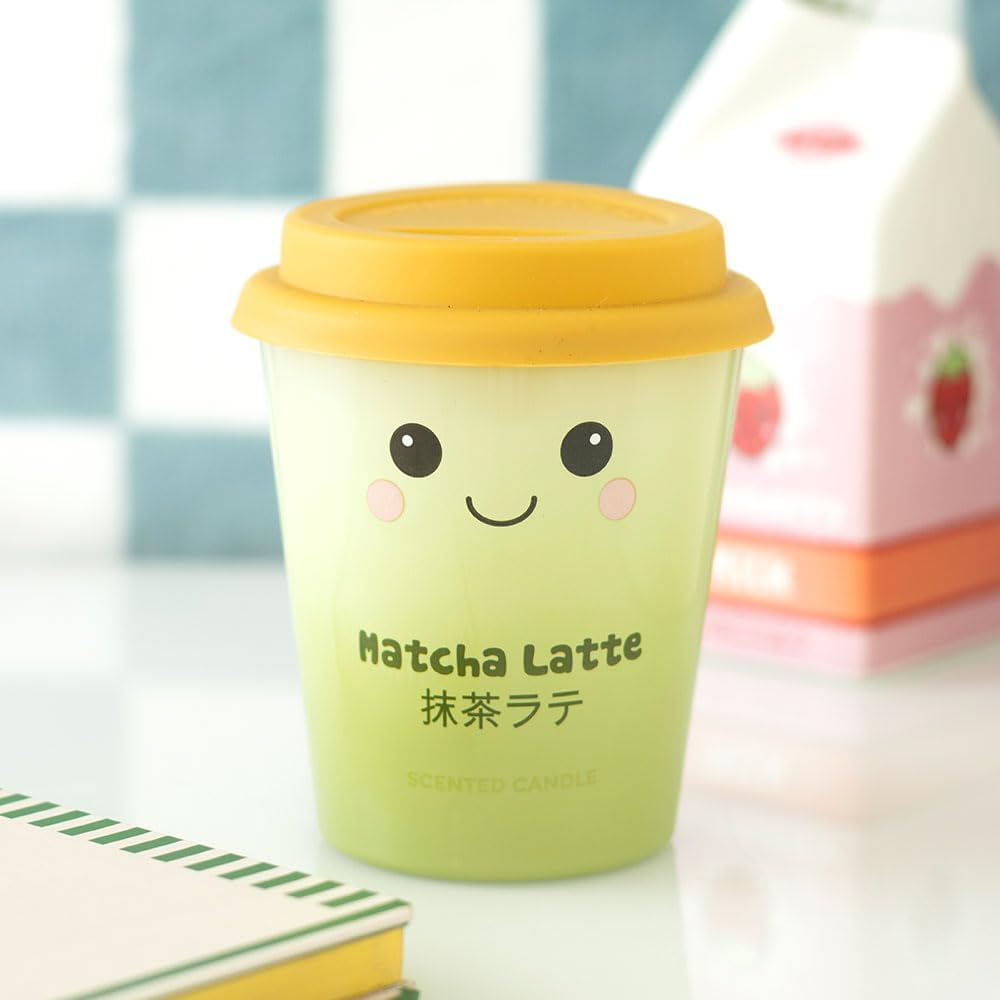 Matcha Latte Scented Candle – Kawaii Kafe - Image 2