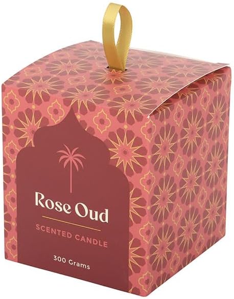 Arabian Nights Rose Oud Scented Candle - Image 3