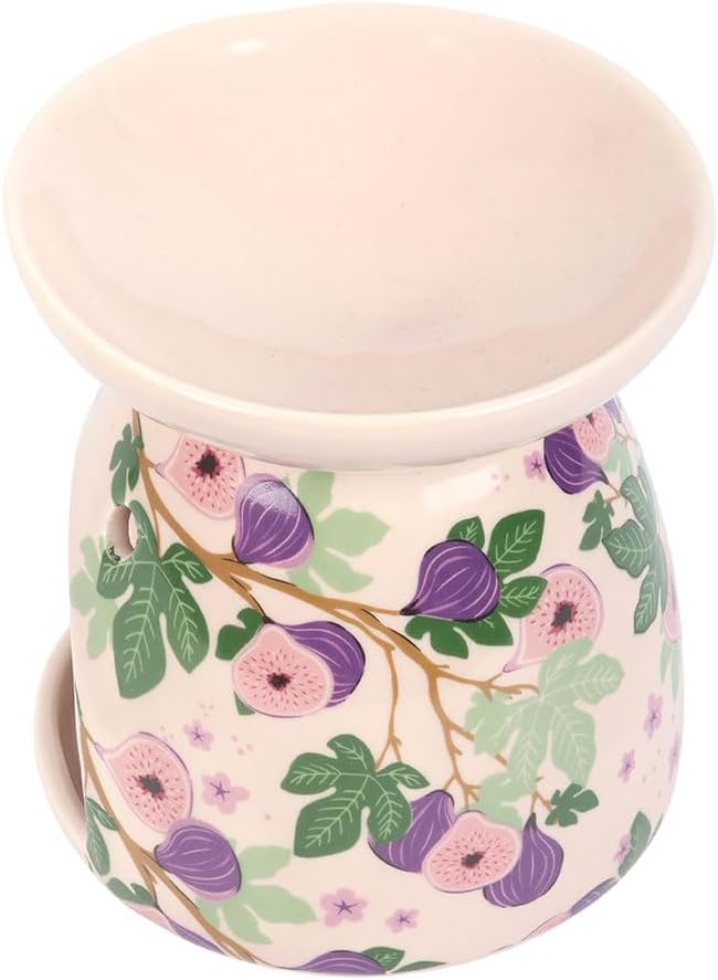 Fig Tree Print Oil Burner and Wax Warmer - Image 3