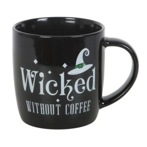 Wicked Without Coffee Mug - Witch Hat Ceramic Cup
