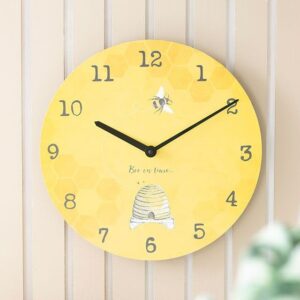 Bee on Time Wall Clock – Quirky Bee Kitchen & Home Décor