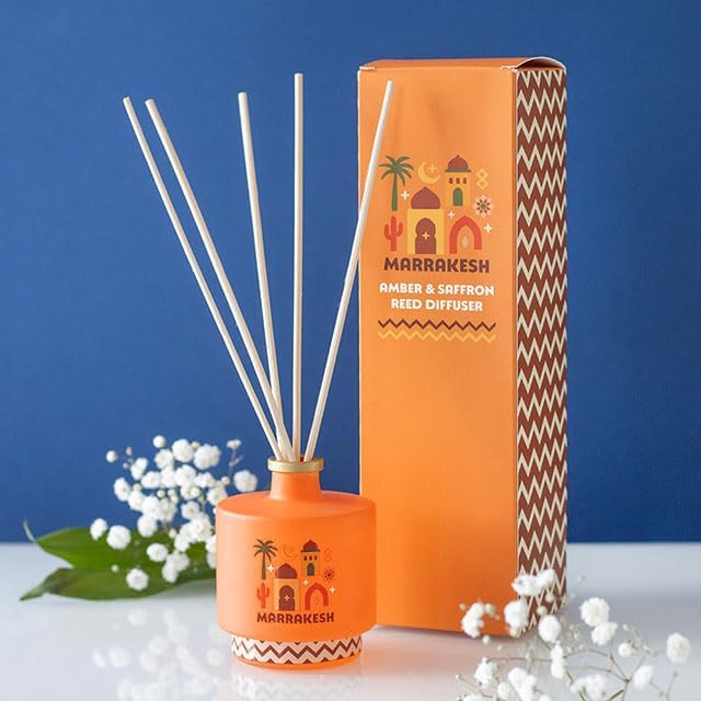 Marrakesh Amber & Saffron Reed Diffuser - Image 3
