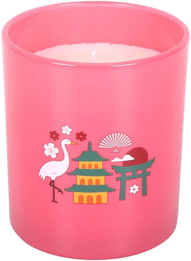 Kyoto Bamboo & Cherry Blossom Scented Candle - Image 3