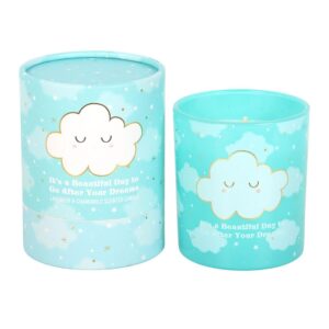 Cloud Print Lavender & Chamomile Candle – Relaxing and Wellbeing